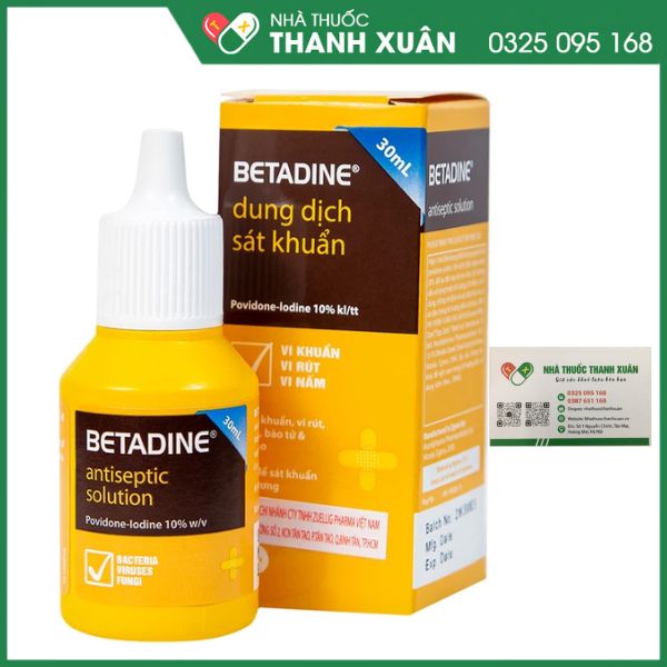 Betadine - Dung dịch sát khuẩn 10%